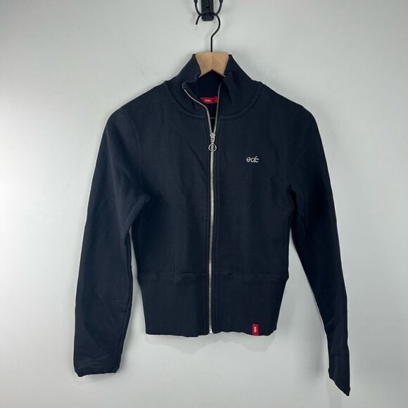 EDC Black Full Zip Electric Daisy Carnival Sweatshirt S - Picture 1 of 6